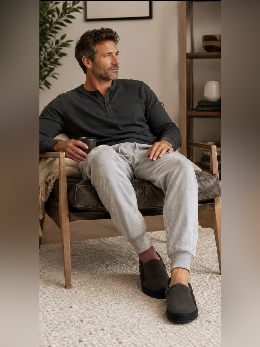 Men's Acorn® Moc Slippers NWOB 10.5-11.5